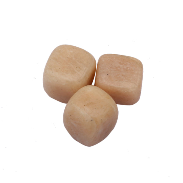 Peach Moonstone Tumbled 3 Piece - Healing Crystals India