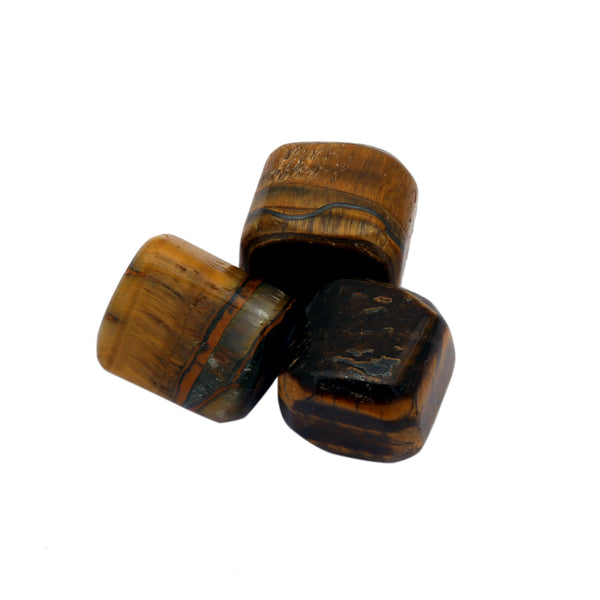 Tiger Eye Tumbled 3 Piece - Healing Crystals India