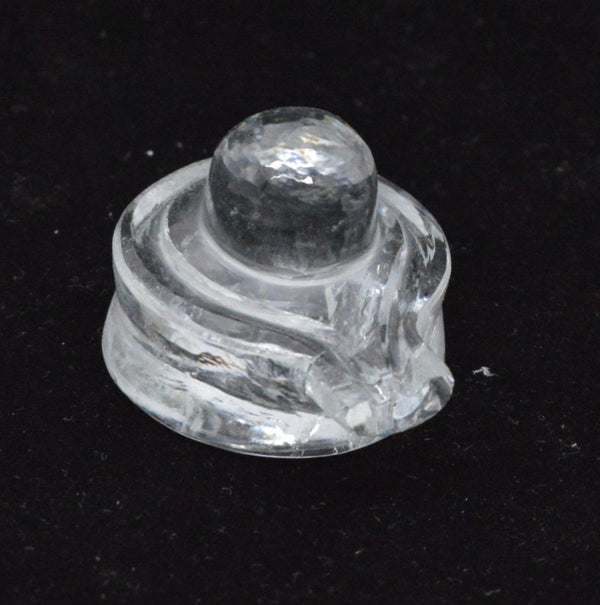 Crystal Quartz Shivling 1 Inches - Healing Crystals India