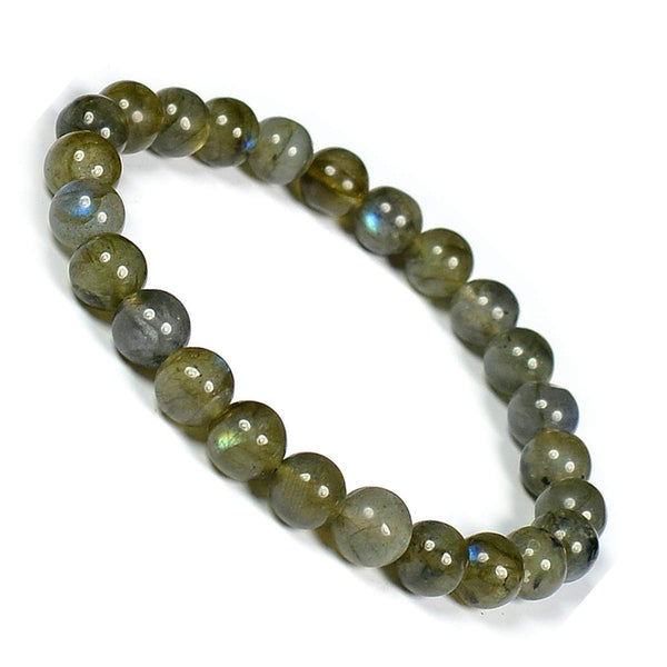 Labradorite Bracelet 8 MM - Healing Crystals India