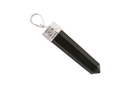 Buy Certified Black Tourmaline Pencil Pendant
