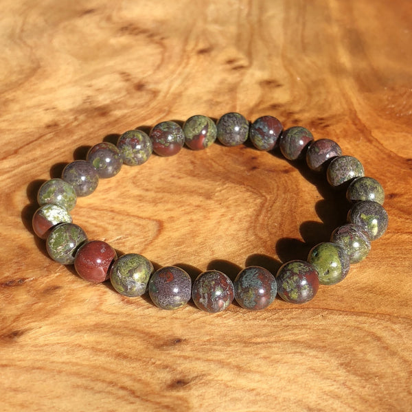 Blood Dragon Bracelet 10 MM - Healing Crystals India