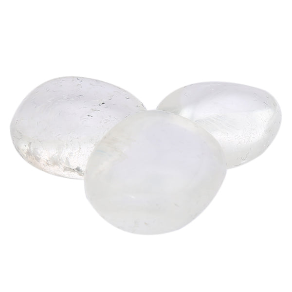 Crystal Quartz 3 Piece Tumbled - Healing Crystals India