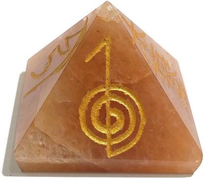 Yellow Aventurine Reiki Pyramid 1 Inches - Healing Crystals India