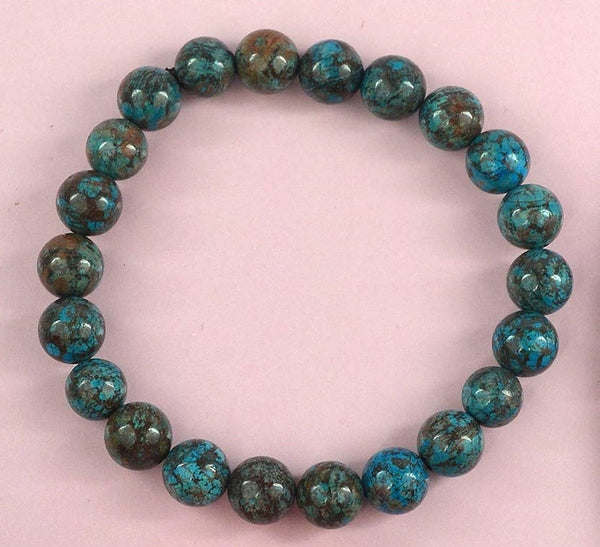 Buy certified Chrysocolla crystal Bracelet