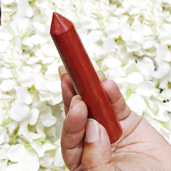 Buy Certified Red Jasper Massage Wand 3 Inches