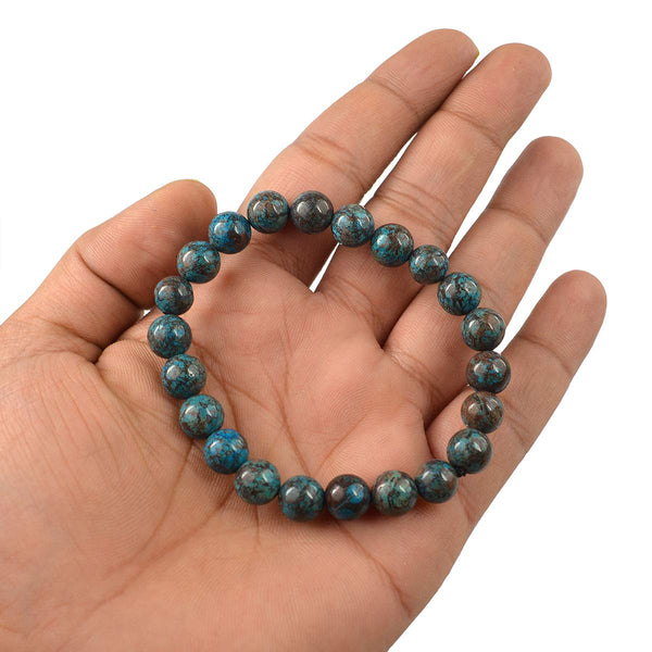 Buy certified Chrysocolla crystal Bracelet