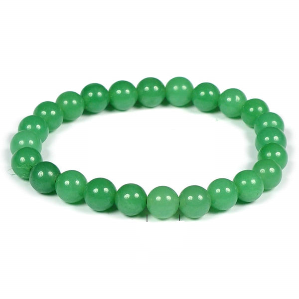 Green Aventurine Bracelet 8 MM - Healing Crystals India