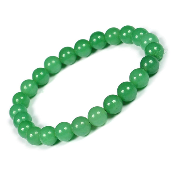 Green Aventurine Bracelet 8 MM - Healing Crystals India