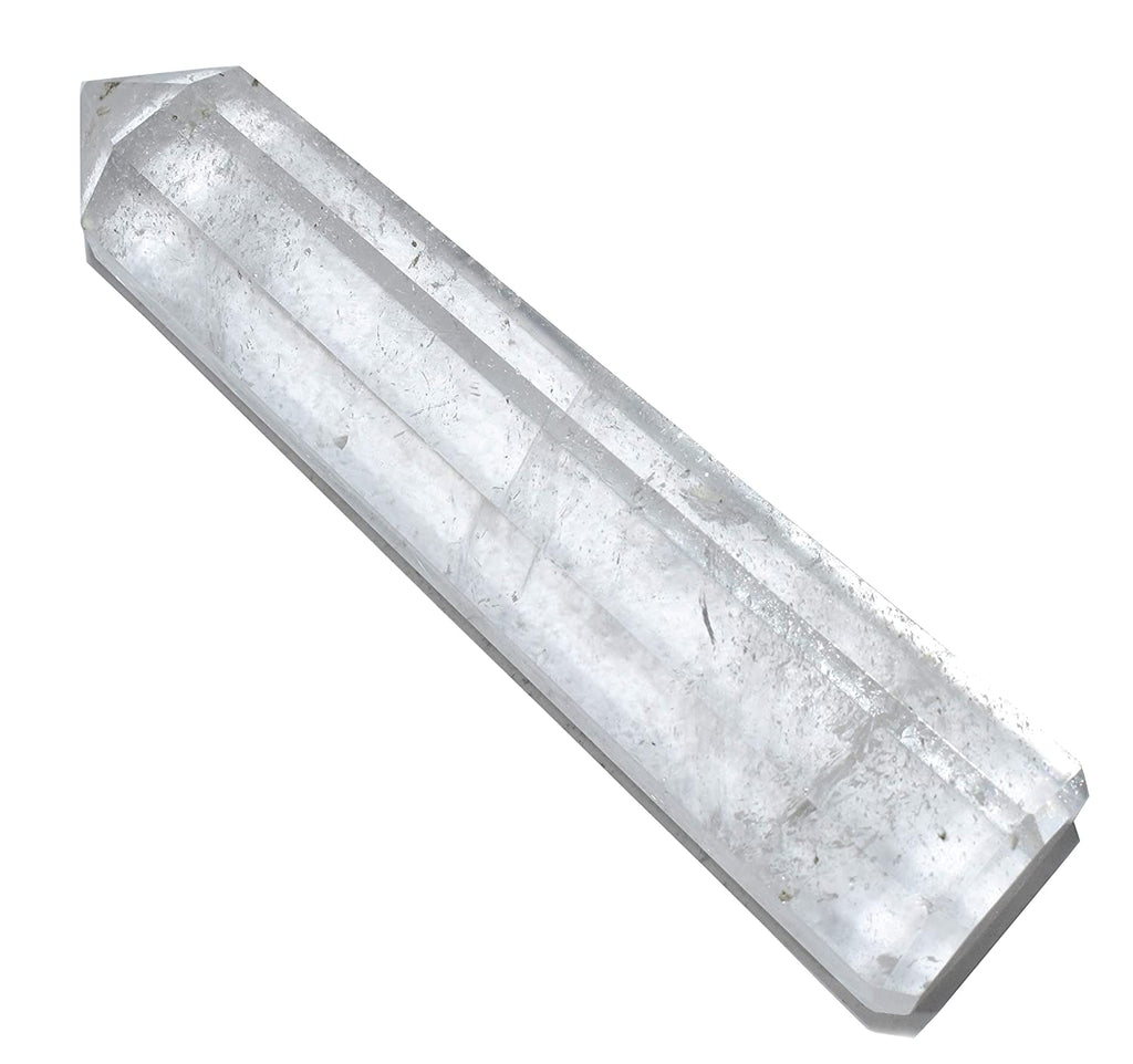 Crystal Quartz Pencil Wand 2-3 Inches - Healing Crystals India