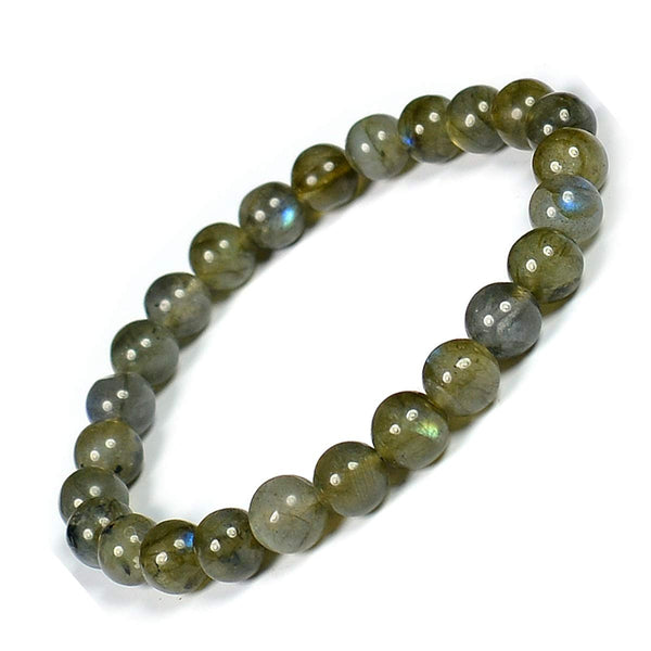 Labradorite Bracelet 8 MM - Healing Crystals India