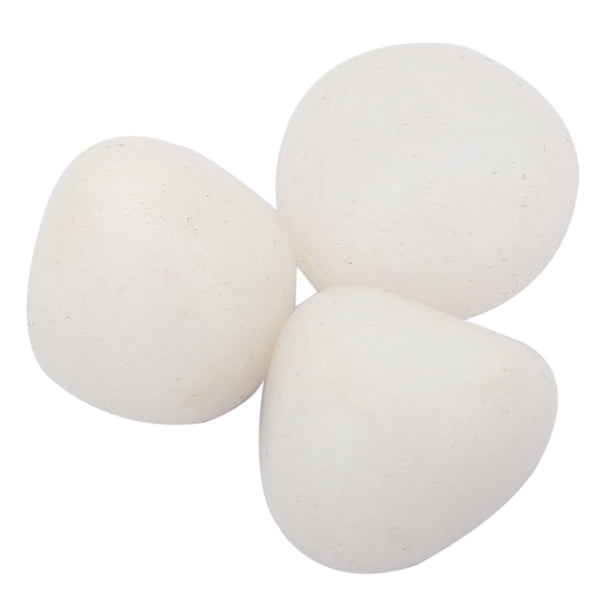 Buy Certified White Agate Tumbled 3 Piece
