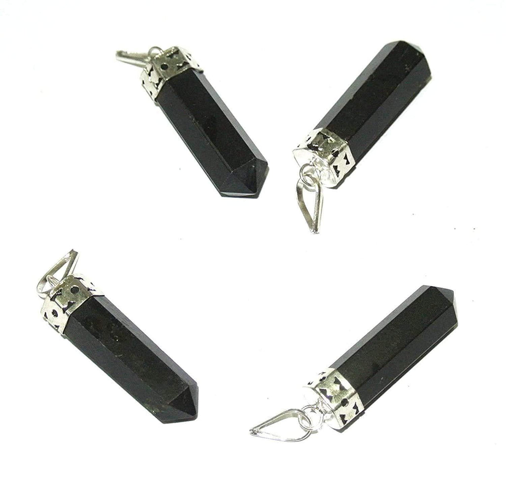 Buy Certified Black Tourmaline Pencil Pendant