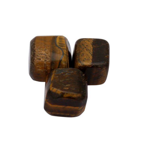 Tiger Eye Tumbled 3 Piece - Healing Crystals India