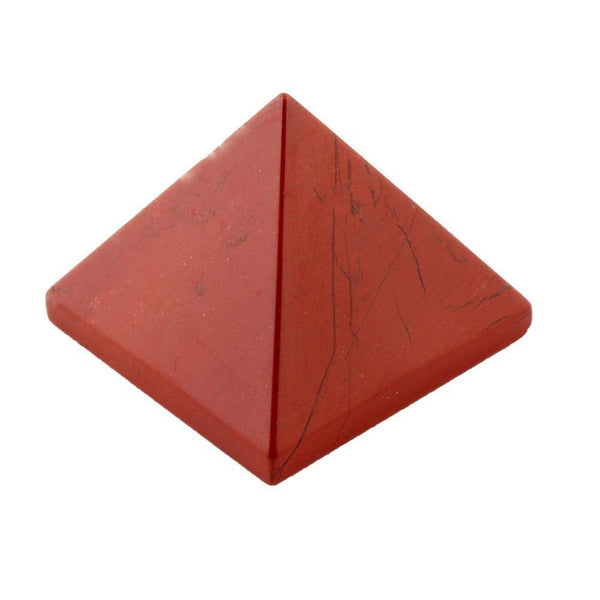 Red Jasper Pyramid 1 Inches - Healing Crystals India