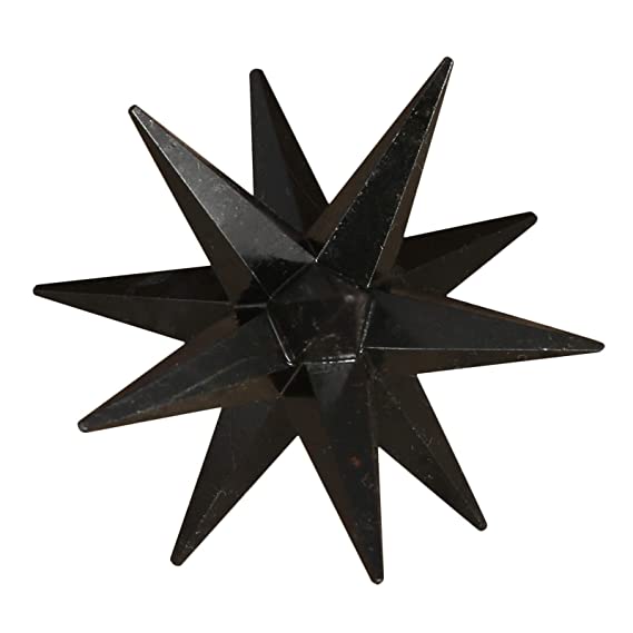 Buy Natural Black Obsidian 12 Pointed Merkaba