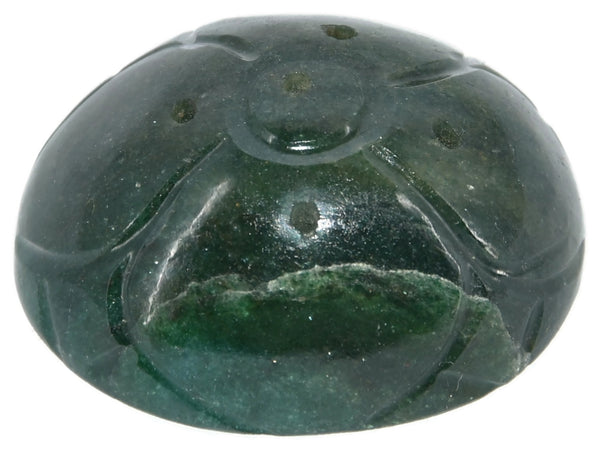 Dark Green Aventurine Agarbatti Stand 1.8 Inches - Healing Crystals India
