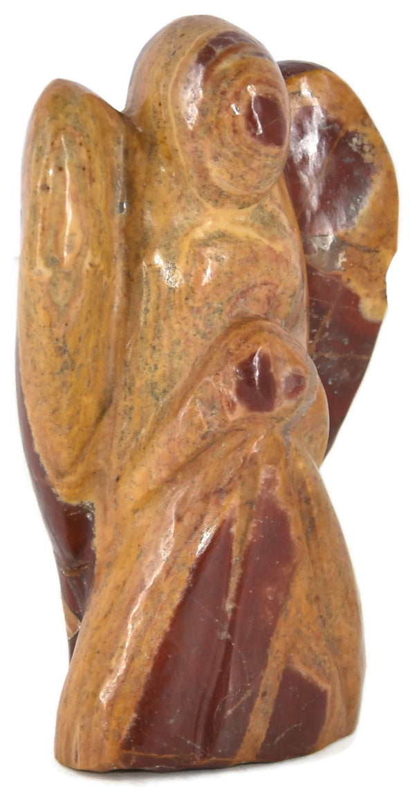 Buy Certified Red Jasper Angel Figurine Gemstone - Style 7