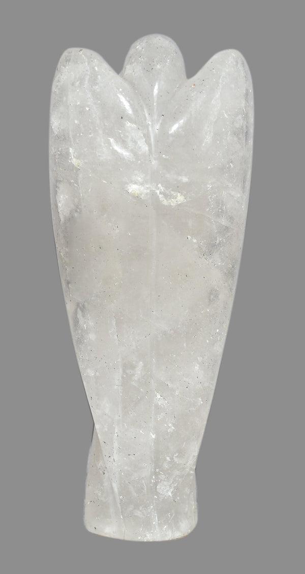 Crystal Quartz Angle Figurine 6 Inches - Healing Crystals India
