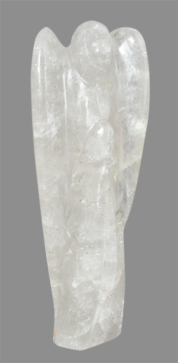Crystal Quartz Angle Figurine 6 Inches - Healing Crystals India