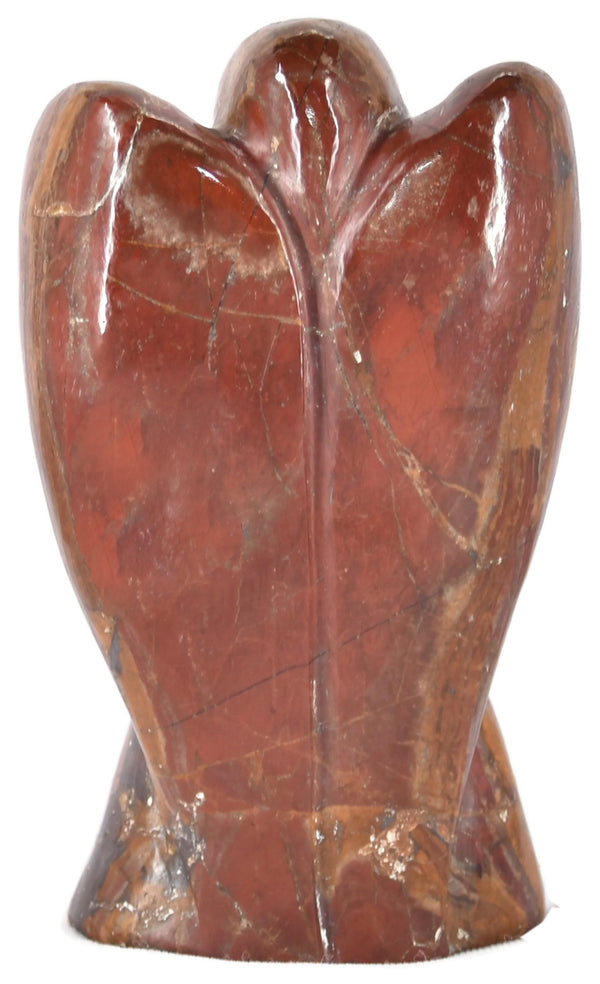 Buy Certified Red Jasper Angel Figurine Gemstone - Style 5