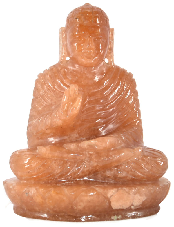 Yellow Aventurine Buddha Statue - Healing Crystals India