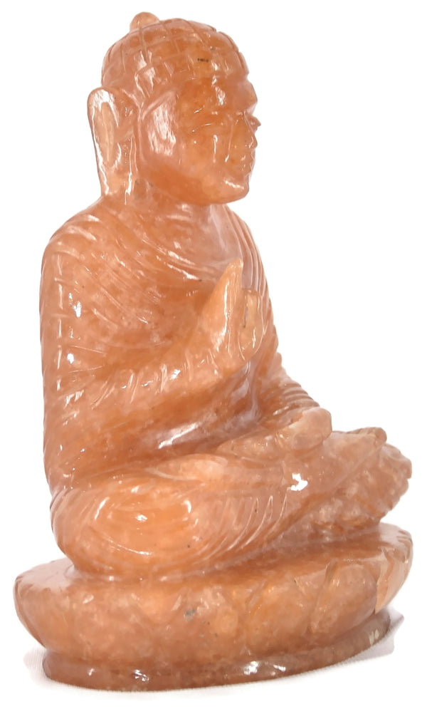 Yellow Aventurine Buddha Statue - Healing Crystals India