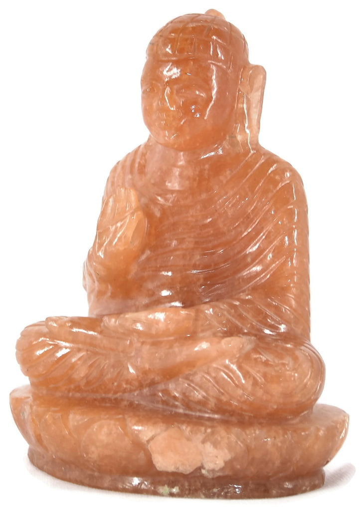 Yellow Aventurine Buddha Statue - Healing Crystals India