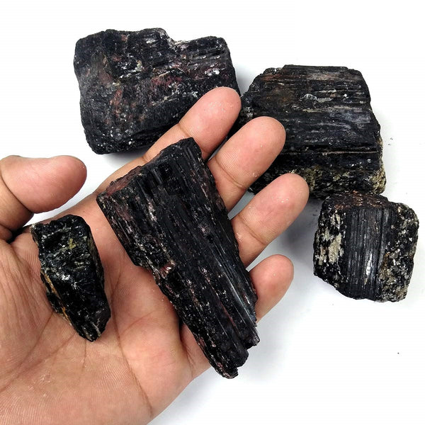 Buy Natural Black Tourmaline Raw Stones