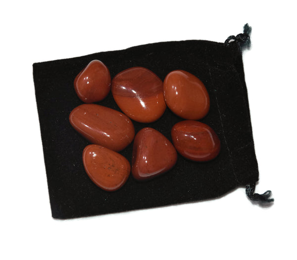 Buy Certified Red Jasper Tumbled Stones