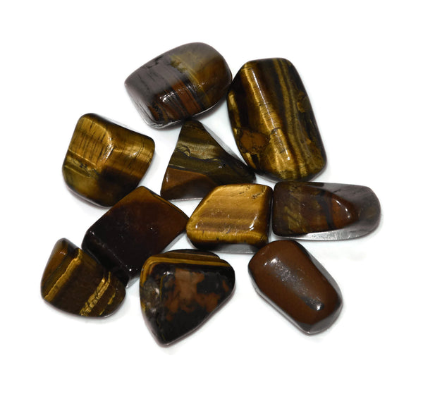 Buy Natural Tiger Eye Tumbled Stones