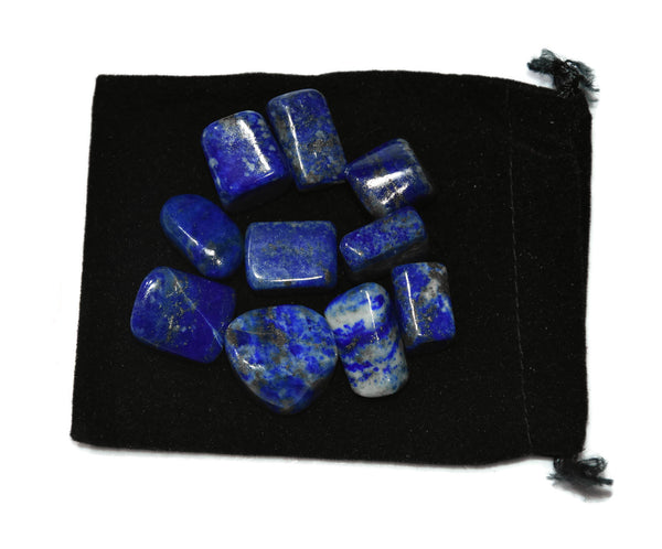 Buy Natural Lapis Lazuli Tumbled Stones