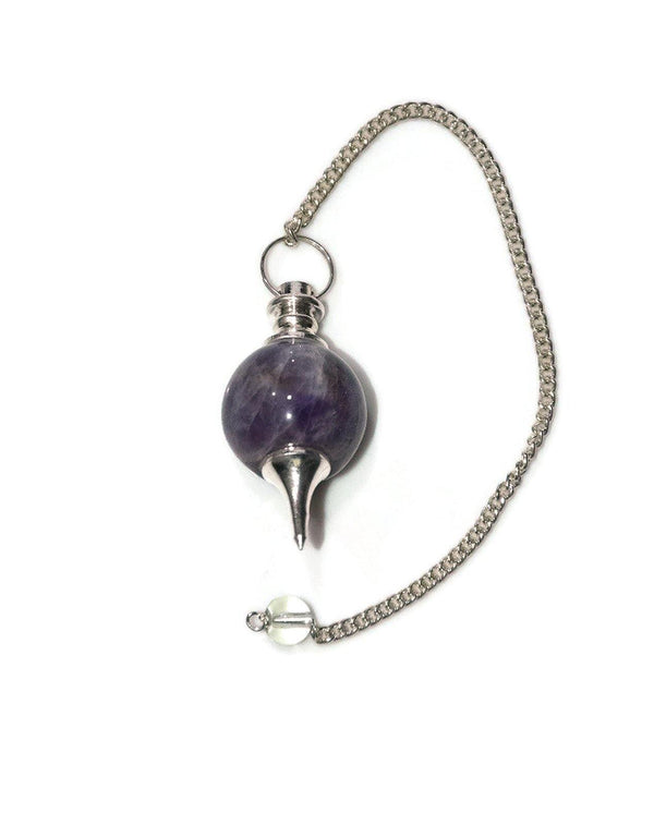 Buy Original Amethyst Crystal Ball Pendulum