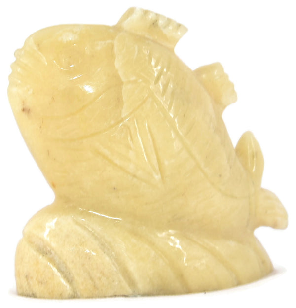 Yellow Aventurine Handmade Carving Fish - Healing Crystals India