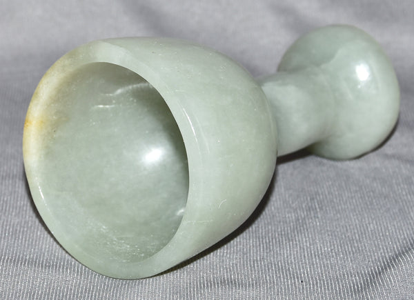 Green Aventurine Wine Goblet 4.6 Inches - Healing Crystals India