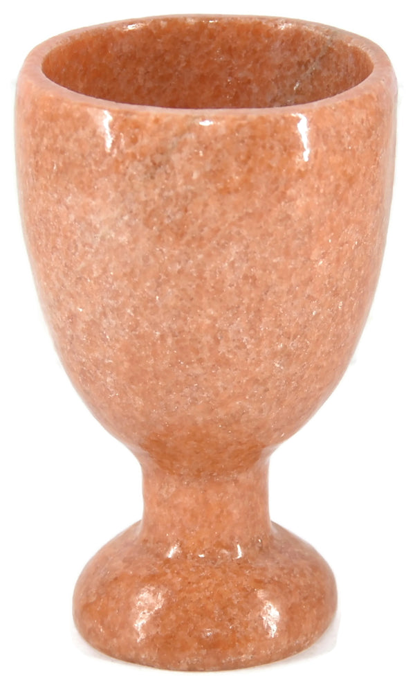 Red Aventurine Wine Goblet 3.5 Inches - Healing Crystals India