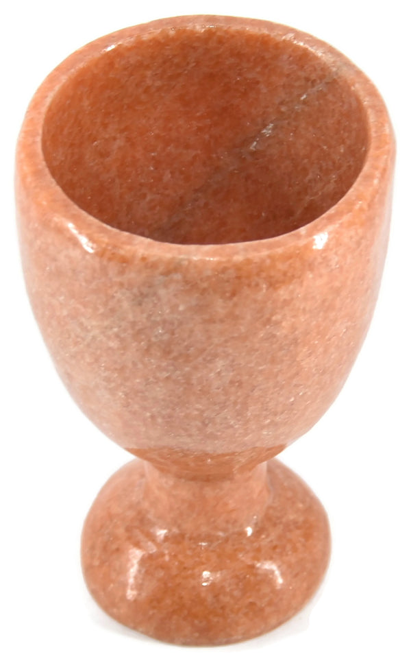 Red Aventurine Wine Goblet 3.5 Inches - Healing Crystals India
