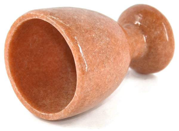 Red Aventurine Wine Goblet 3.5 Inches - Healing Crystals India