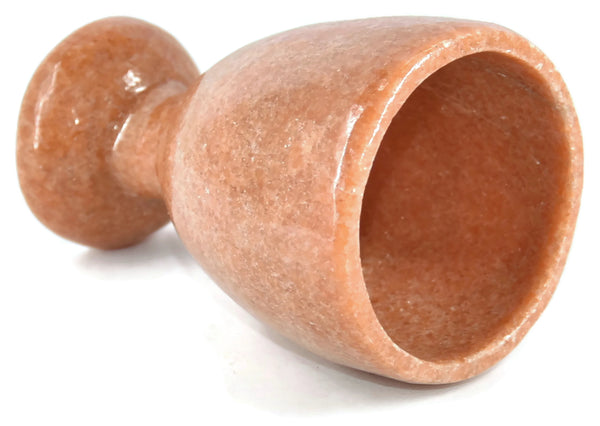 Red Aventurine Wine Goblet 3.5 Inches - Healing Crystals India