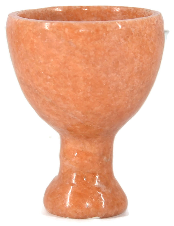 Red Aventurine Wine Goblet 3 Inches - Healing Crystals India