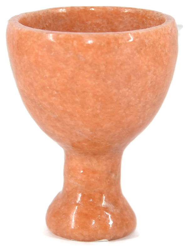 Red Aventurine Wine Goblet 3 Inches - Healing Crystals India