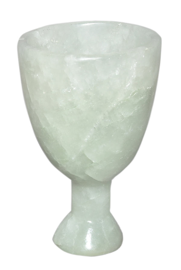 Green Aventurine Wine Goblet 4 Inches - Healing Crystals India
