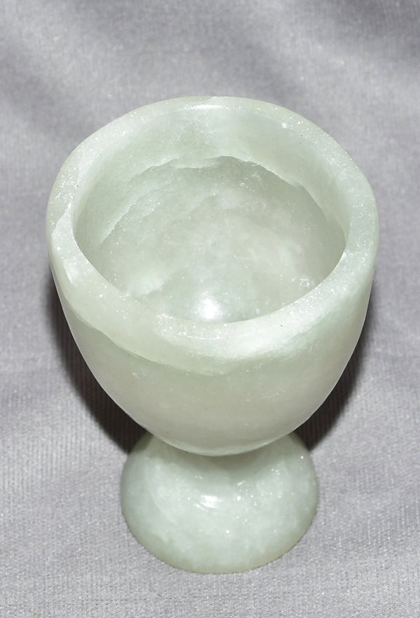 Green Aventurine Wine Goblet 4 Inches - Healing Crystals India