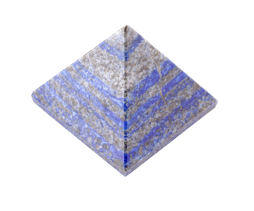 Lapis Lazuli Pyramid 2 Inches - Healing Crystals India