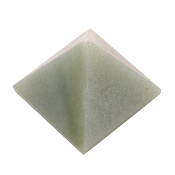 Green Aventurine Pyramid 1 Inches - Healing Crystals India