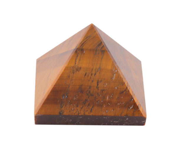 Buy Natural Tiger Eye Pyramid crystal