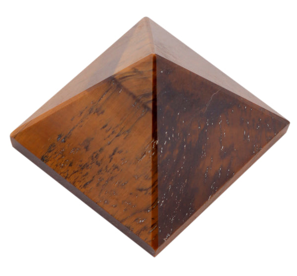 Buy Natural Tiger Eye Pyramid crystal