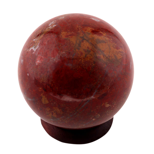 Red Jasper Sphere 50-60 MM - Healing Crystals India