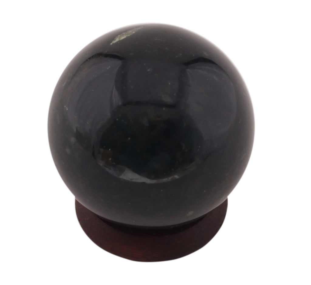 Black Obsidian Sphere 45-50 MM - Healing Crystals India