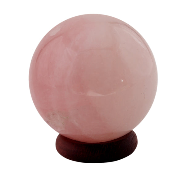 Rose Quartz Sphere 40-50 MM - Healing Crystals India